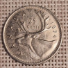Canada 25 Cents 1974 KM-62b VF
