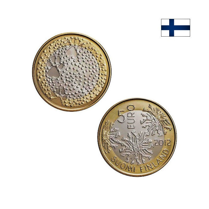 Finland 5 Euro 2012 "Fauna" UNC