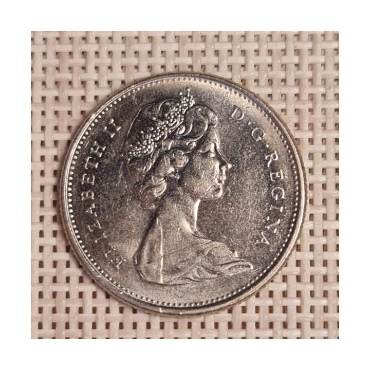 Canada 25 Cents 1978 KM-62b VF
