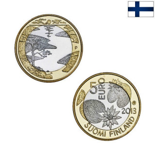 Finland 5 Euro 2013 "Summer" UNC