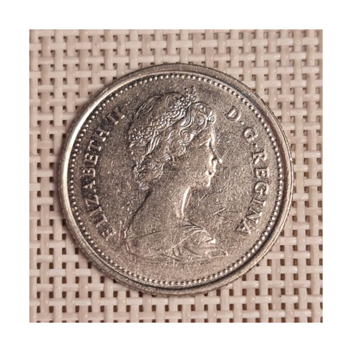 Canada 25 Cents 1981 KM-74 VF