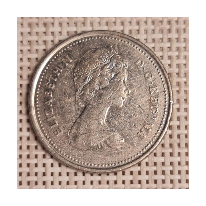 Canada 25 Cents 1982 KM-74 VF