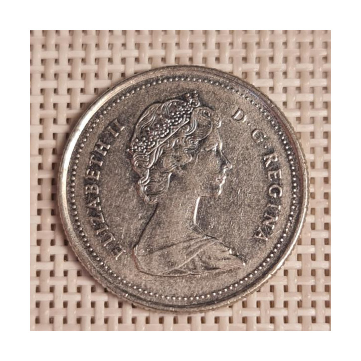 Canada 25 Cents 1989 KM-74 VF