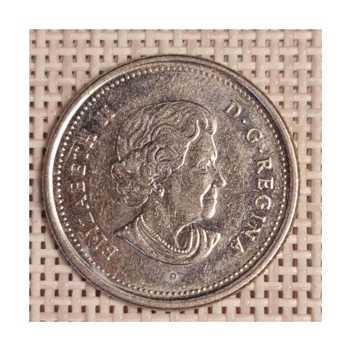 Canada 25 Cents 2003 KM-493 VF