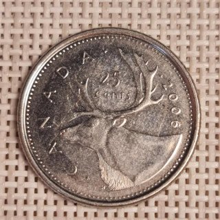 Canada 25 Cents 2006 KM-493 VF