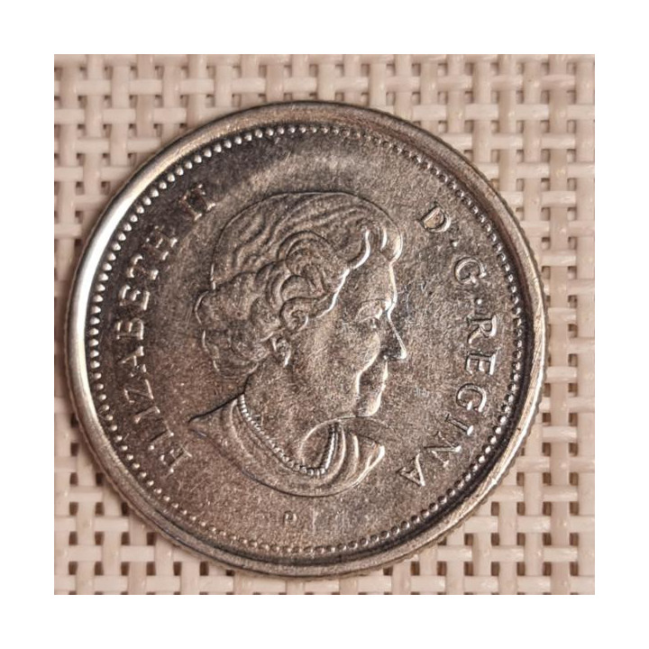 Canada 25 Cents 2006 KM-493 VF