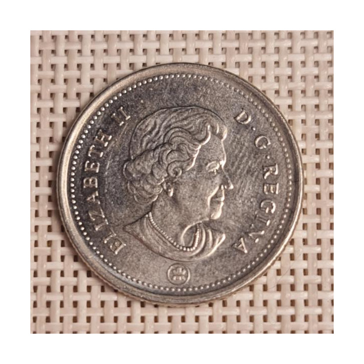 Canada 25 Cents 2008 KM-493 VF