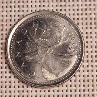 Canada 25 Cents 2009 KM-493 VF