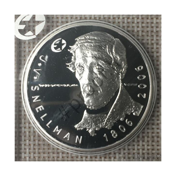 Finland 10 Euro 2006 "Johan Vilhelm Snellman" KM-124 Proof