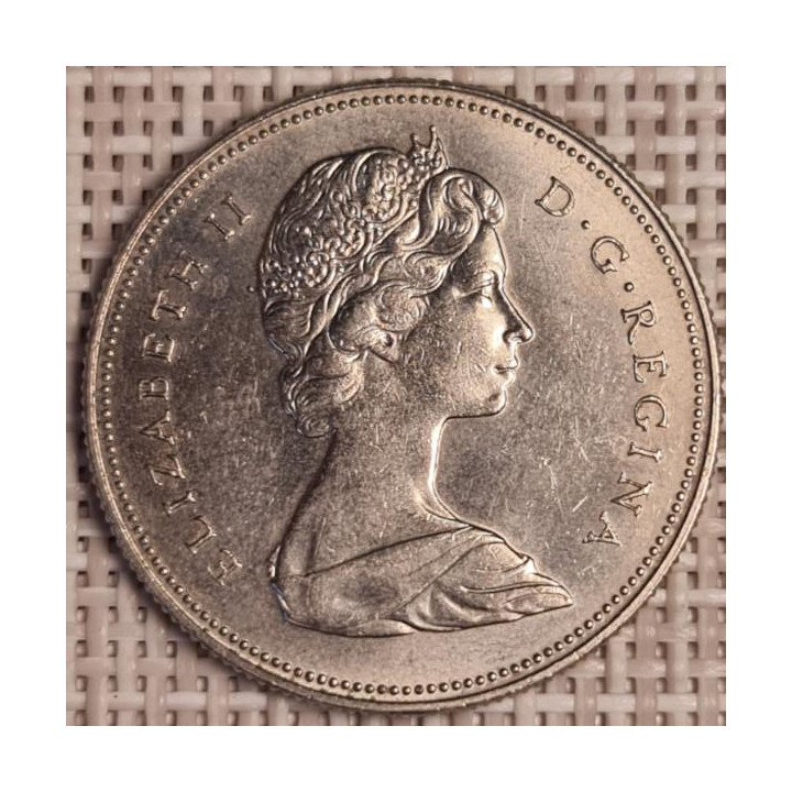 Canada 50 Cents 1969 KM-75.1 XF