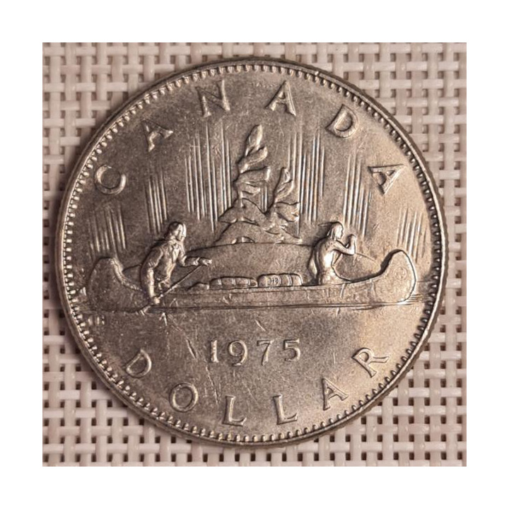 Canada 1 Dollar 1975 KM-76.2 VF