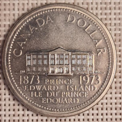 Canada 1 Dollar 1973 "Prince Edward Island" KM-82 VF