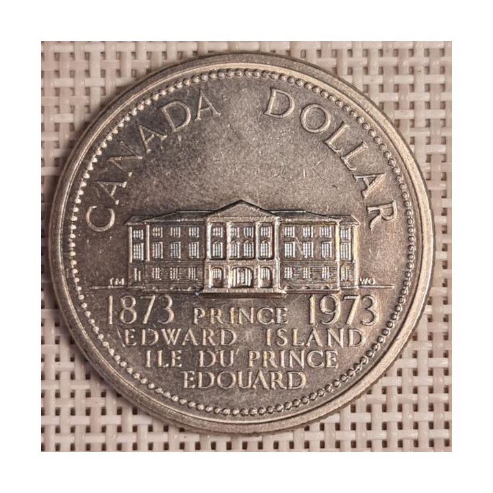 Canada 1 Dollar 1973 "Prince Edward Island" KM-82 VF