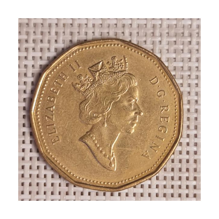 Canada 1 Dollar 1990 KM-186 VF