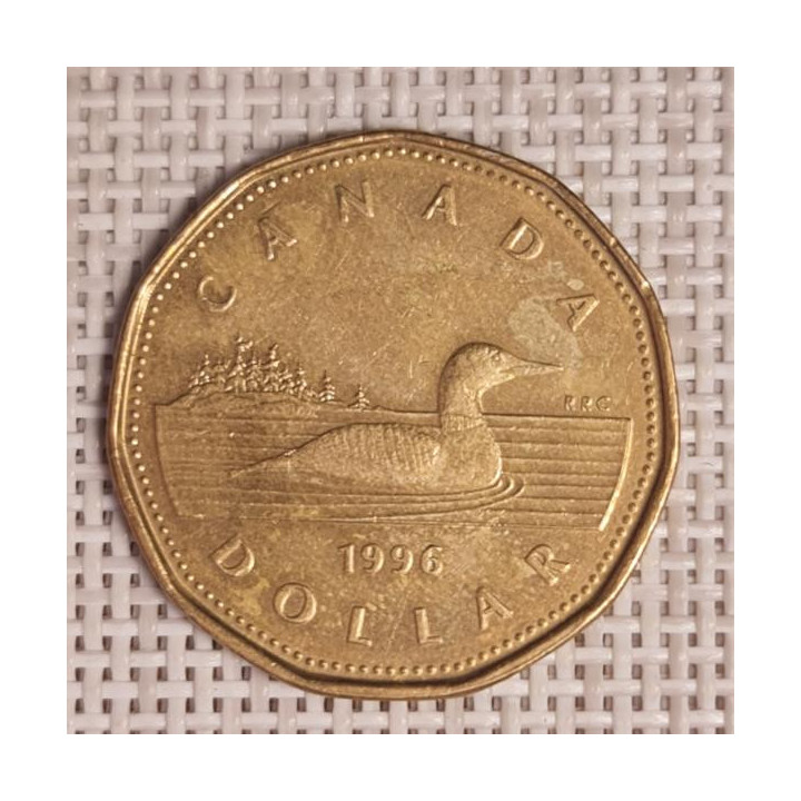 Canada 1 Dollar 1996 KM-186 VF