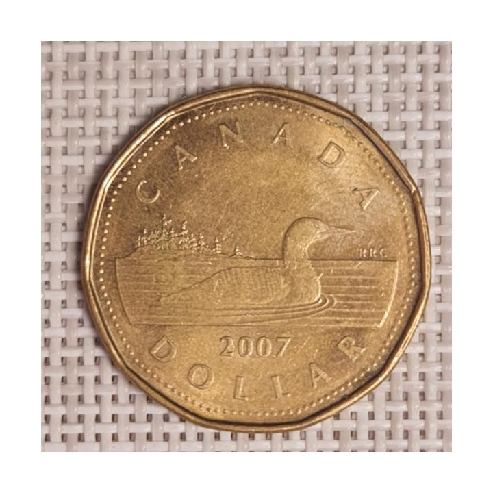 Canada 1 Dollar 2007 KM-495 VF