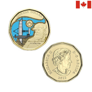 Canada 1 Dollar 2022 "A. G. Bell" Colored KM-3189.1 UNC