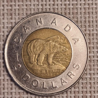 Canada 2 Dollars 1996 KM-270 VF