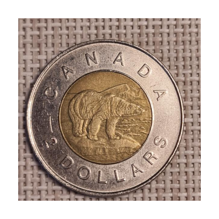 Canada 2 Dollars 1996 KM-270 VF