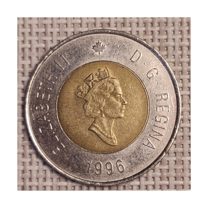Canada 2 Dollars 1996 KM-270 VF