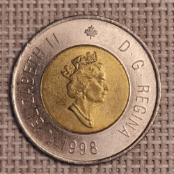 Canada 2 Dollars 1998 KM-270 VF