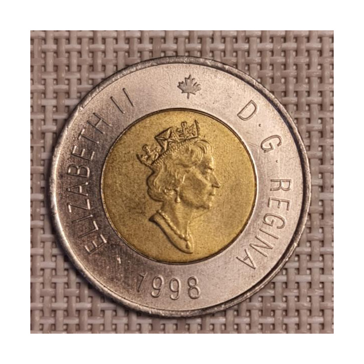 Canada 2 Dollars 1998 KM-270 VF