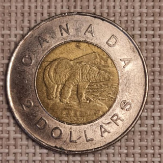 Canada 2 Dollars 2004 KM-496 VF