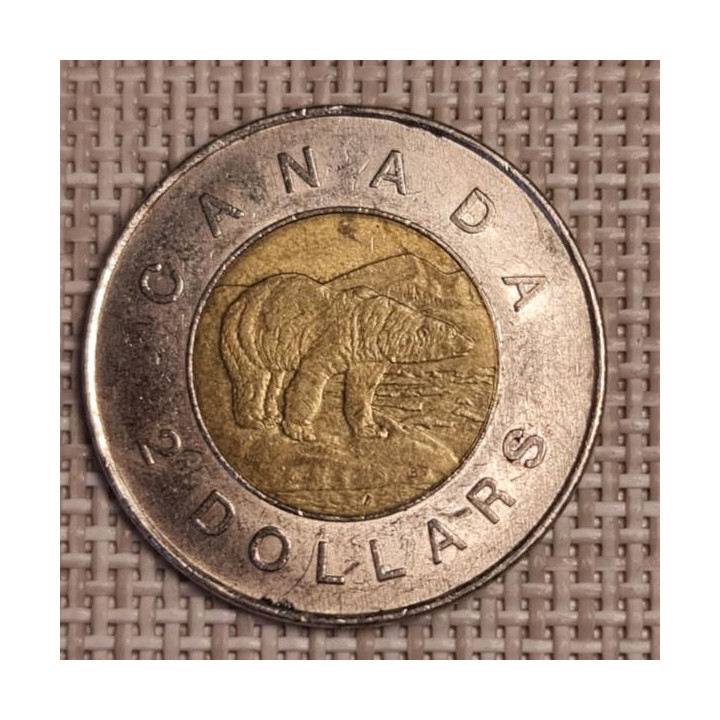 Canada 2 Dollars 2004 KM-496 VF