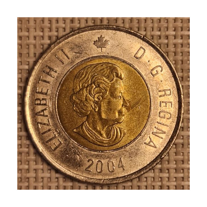 Canada 2 Dollars 2004 KM-496 VF