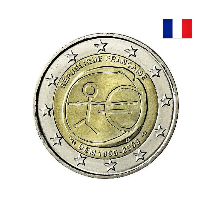 France 2 Euro 2009 "EMU" UNC