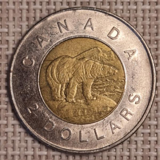 Canada 2 Dollars 2005 KM-496 VF