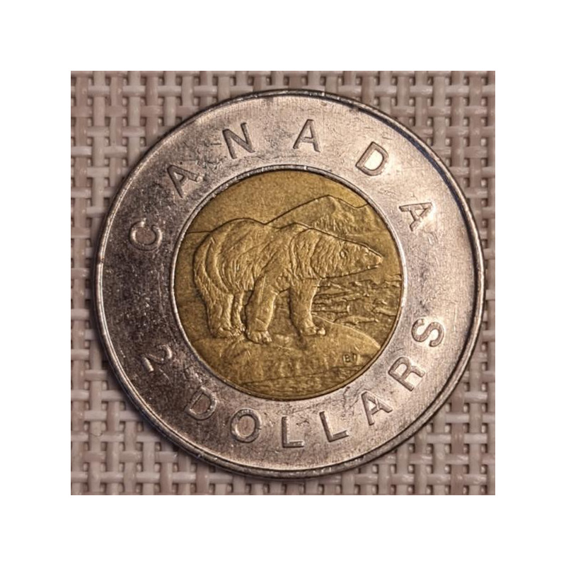 Canada 2 Dollars 2005 KM-496 VF