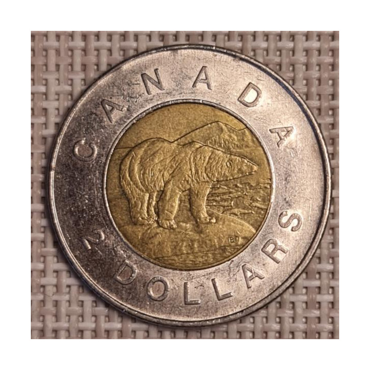 Canada 2 Dollars 2005 KM-496 VF