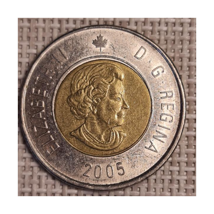 Canada 2 Dollars 2005 KM-496 VF