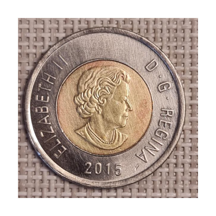 Canada 2 Dollars 2015 KM-1257 VF