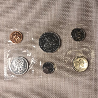 Canada 6 Coin Set (1 Cent - 1 Dollar) 1971 Proof-like