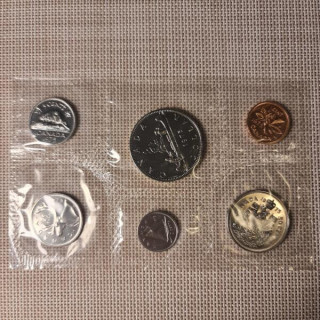 Canada 6 Coin Set (1 Cent - 1 Dollar) 1975 Proof-like