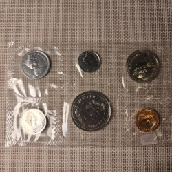 Canada 6 Coin Set (1 Cent - 1 Dollar) 1978 Proof-like