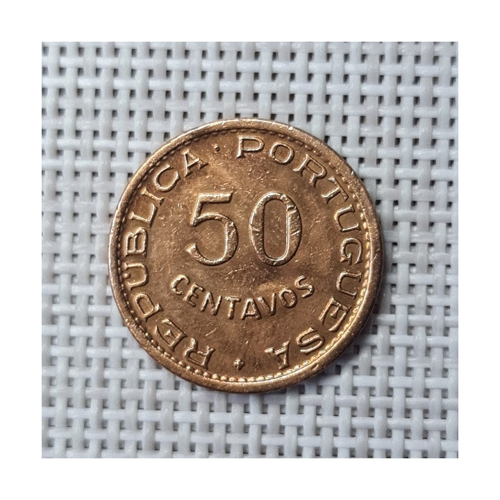 Cape Verde 50 Centavos 1968 KM-11 VF