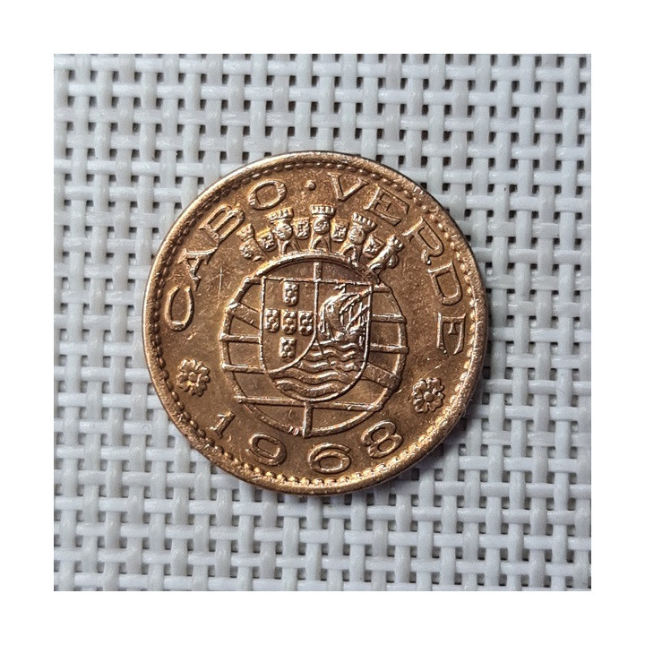 Cape Verde 50 Centavos 1968 KM-11 VF