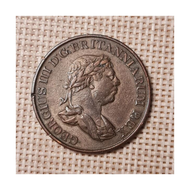 Ceylon 1 Stiver 1815 KM-81 VF