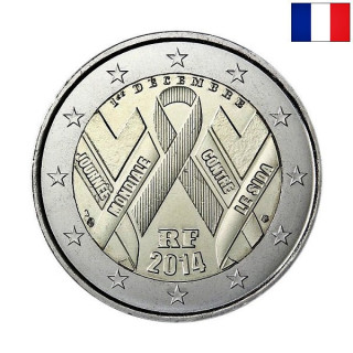 France 2 Euro 2014 "AIDS" UNC