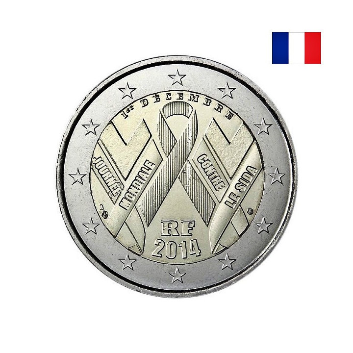 France 2 Euro 2014 "AIDS" UNC
