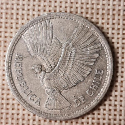 Chile 10 Pesos 1958 KM-181 VF