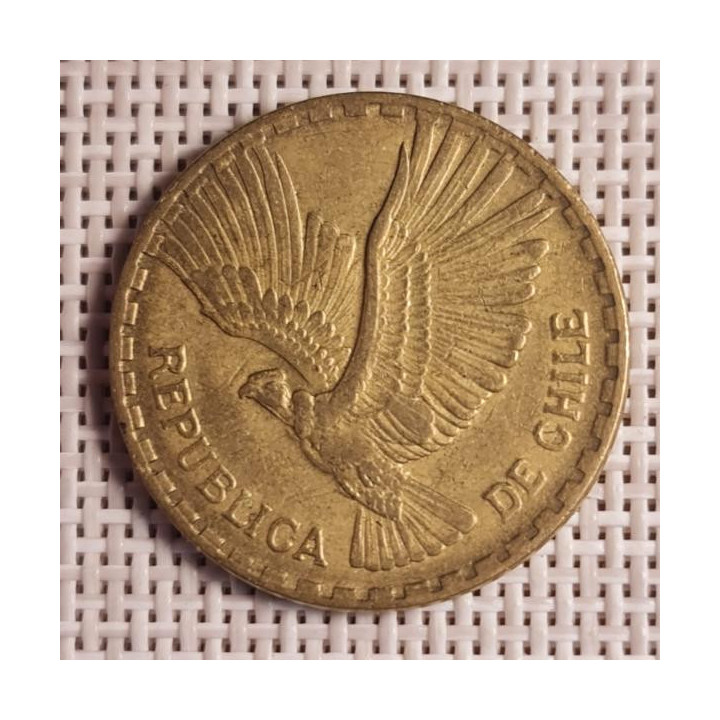 Chile 10 Centésimos 1965 KM-191 VF