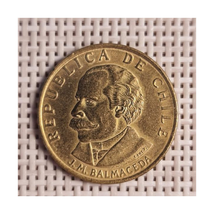 Chile 20 Centésimos 1971 KM-195 XF