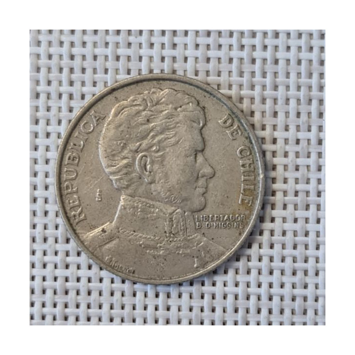 Chile 1 Peso 1976 KM-208 VF