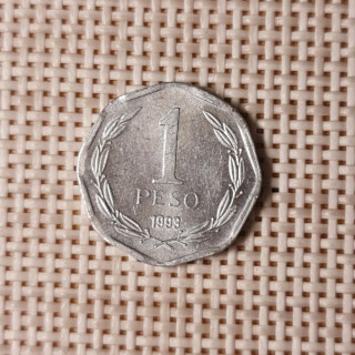 Chile 1 Peso 1993 KM-231 VF