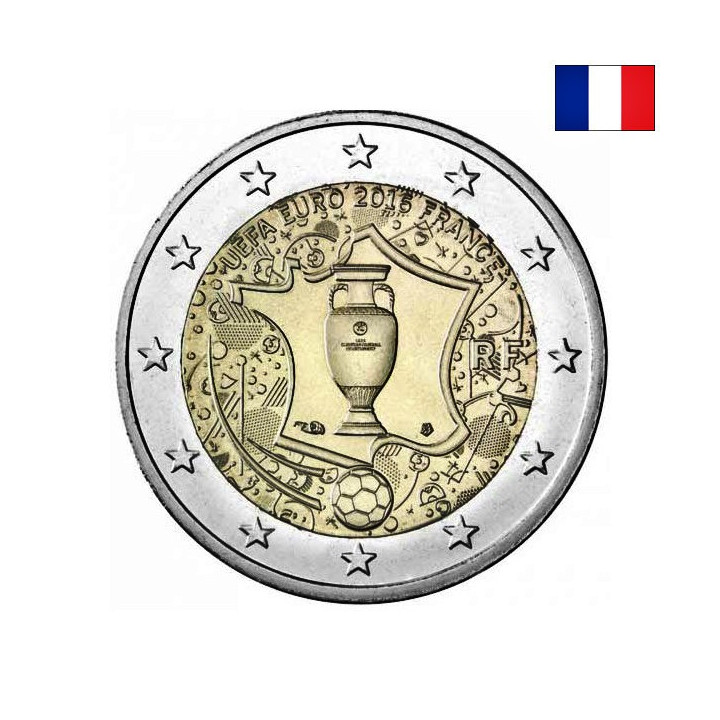 France 2 Euro 2016 "UEFA" UNC