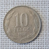 Chile 10 Pesos 1978 KM-210 VF